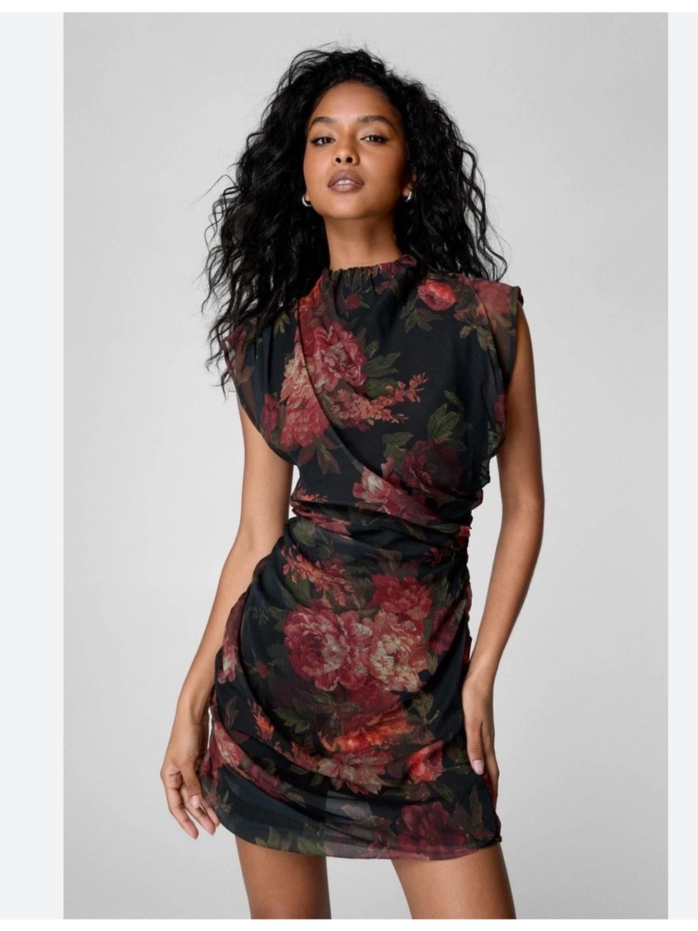 Nasty Gal Floral Dress